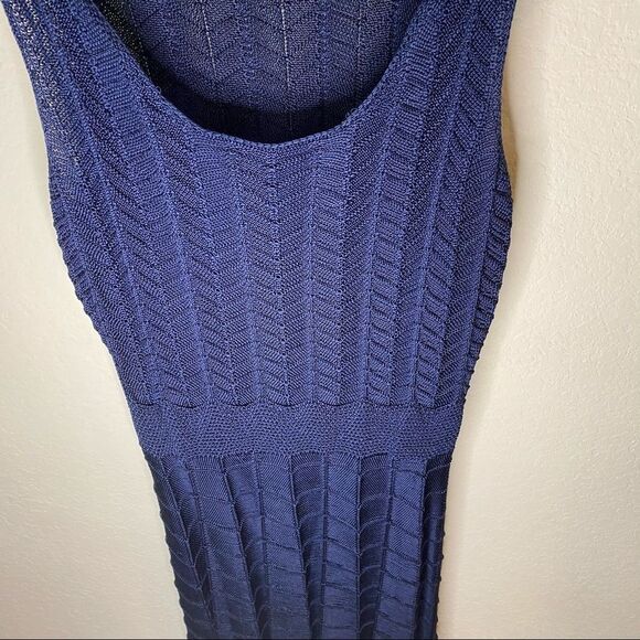 Ralph Lauren Black Label Navy Silk Dress - Picture 3 of 7